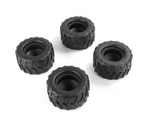 QWHTYO RC Coche Rueda Neumáticos Compatible con HPI para ROFUN para BAHA para ROVAN KM para Baja 5B 1/5 RC Car Toys Eje De Rueda Reforzado Kit De Montaje De para Cubo De Sellado De Neumáticos Pieza