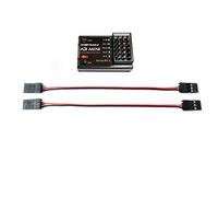 QWinOut HOBBYEAGLE A3 Mini 6-Axis Airplane Gyro estabilizador sistema de equilibrio giroscopio con receptor serie multiprotocolo para avión eléctrico RC (Mini A3 con cable)