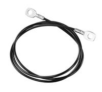 QWORK® 1.5m Cable de Acero para Fitness, para Sistema de Poleas de Gimnasio, Capacidad de Carga 100kg