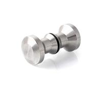 QWORK® 1 par Manijas de puerta de ducha, perilla para puerta de cristal, acero inoxidable 304