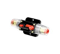 QWORK® 1 piezas 50A cortacircuitos de interruptor portafusibles en línea para circuito de audio Inline del coche
