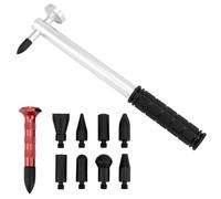 QWORK® 10 Piezas dent Repair Kit Herramientas, Herramienta de reparación de abolladuras, reparación de abolladuras en carrocerías