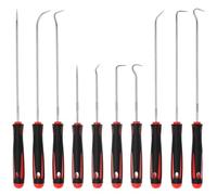 QWORK® 10 Piezas extractor de sello de aceite, herramienta para extraer juntas tóricas, para reparación de automóviles y electrónica