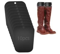 QWORK® 10 Piezas Plástico Bota Árboles, 32cm Soporte para Botas Evita Que Se Doblen y Arruguen, para Hombres y Mujeres