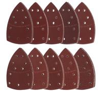 QWORK® 100 Piezas Lijas para Lijadora 11 Agujeros (105 mm x 152 mm), 10 Grano 40-600 - Accesorios para Multilijadora