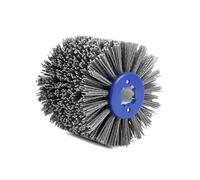 QWORK® #120 cepillo de nailon, cepillos de lijado, cepillo de pulido, para lijado de madera, máquina de acabado satinado