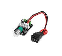 QWORK 1203BB 6V 12V 24V 3A 80W DC Controlador de velocidad del motor (PWM) ajustable de motor reversible