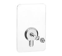 QWORK® 15 piezas tornillos adhesivos desmontables, clavos pared sin taladro - varilla de tornillo de 14 mm - 5 x 8 cm - 10 kg de carga