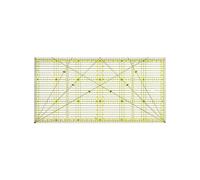QWORK® 15 x 30 cm reglas de costura patronaje, regla de costura precisa para acolchado, costura y patchwork