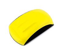 QWORK® Taco de Lija, Bloque de Lijado Manual con Gancho y Bucle para Disco de Pulido, 150 mm (6")