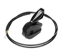 QWORK® 165 cm Cable de acelerador para cortacésped, palanca de estrangulación, Compatible con Honda HRR216 cortadoras de césped