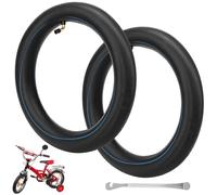 QWORK® 2 Piezas 12.5x2.25 cámaras de Aire, 12 1/2 x 2 1/4 cámara de Bicicleta, para Scooters eléctricos, Bicicletas de Equilibrio