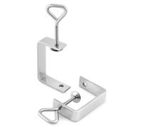 QWORK® 2 Piezas 304 acero inoxidable Anillos de Elevación C abrazadera, Sargentos C, para mejoras en el hogar y reparación de automóviles, 33-68mm