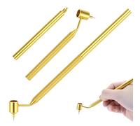 QWORK® 2 Piezas bolígrafo de fluidos, bolígrafo de dibujo linea de alta precisión con puntas de 0,5 mm / 0,7 mm, para artistas y artesanos