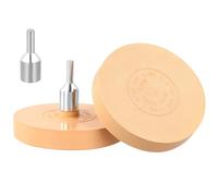 QWORK® 2 Piezas calcomanía removedor Rueda para Quitar Telas a Rayas, calcomanías, calcomanías de Vinilo Adhesivas de automóviles, vehículos recreativos, Barcos y más, 90 mm