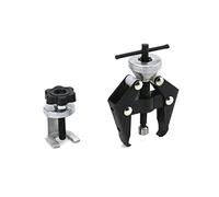 QWORK® 2 piezas extractor de brazo de limpiaparabrisas y extractor de terminales de batería, ajustable, apertura máxima de 36 mm y 16 mm