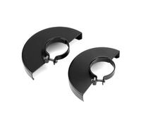 QWORK® 2 piezas protector de amoladora angular negro, protector de rueda de amoladora para amoladora angular 125 115, orificio interior de 42mm
