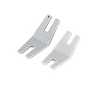 QWORK® 2 Pzs Herramienta de Prensatelas Plástico para Máquina de Coser para Costuras Voluminosas, Accesorios para Máquinas de Coser (2 Tamaños)