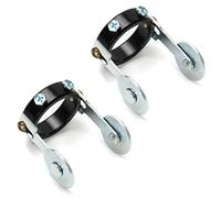 QWORK® 2 unids antorcha rodillo guía rueda de corte plasma accesorios rueda de desplazamiento para P80 antorcha guía
