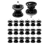 QWORK® 20 Piezas Clips de Fijación para Coche, Clips de Fijación Puerta Coche, Compatible con Golf 5, 6, 7, Passat