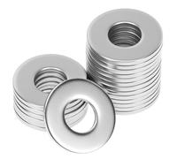 QWORK® 20 Piezas M8 x 20 mm arandelas, arandela plana de acero inoxidable 304, para tornillos y pernos