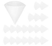 QWORK® 20Piezas filtro cónico DN 125, G4, filtro de aire de escape en forma de cono, para válvula de salida de aire, compatible con Zehnder, Helios, Maico, Pluggit