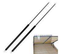 QWORK® 2x Muelles de Gas 700mm, 250N - Resortes de Elevación con Ojal de 8mm para Cama Canapé, Caja de Herramientas, Cubierta de Barco y Remolque