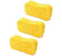 QWORK® 3 Piezas Esponja para Coche, Esponja Coche, esponjas de Lavado de Autos, súper Absorbente,23 * 11 * 4.5cm