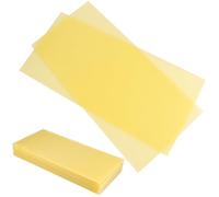 QWORK® 30 piezas de placas de cera de abejas, 415 x 195 mm, 55 g por pieza, para marcos de abejas, abejas