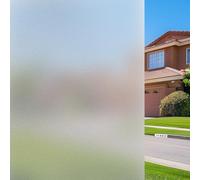 QWORK® 30x200 cm Vinilo Opaco para Ventanas Autoadhesivo Estático, Anti-UV, Alta Privacidad, Adhesión sin Pegamento