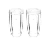 QWORK® 32 OZ Tazas Exprimidor de Repuesto Compatibles con Licuadora NutriBullet 900W / 600W (Paquete de 2)