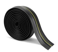 QWORK® 4.8m sello de umbral de puerta de garaje, burlete de goma para puerta de garaje