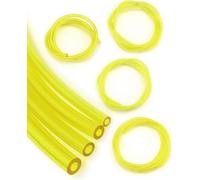 QWORK® 4 piezas 1.5m mangueras de combustible, anguera de gasolina, 2 x 3.5 mm, 2.5 x 5 mm, 3 x 5 mm, 3 x 6 mm para motosierras, sopladores, lavadoras a presión