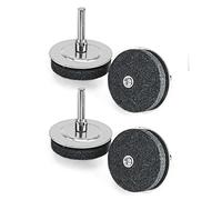 QWORK® - 4 Piezas Afilador de Cuchillas para Cortacésped, Esmeriladora Afiladora para La Mayoría del Taladro Eléctricos, Acero, Temperatura Resistent, Duro.