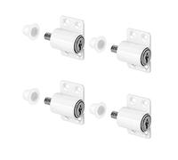 QWORK 4 Piezas Cerraduras de la Ventana, Cerradura Ventana Corredera, Seguridad Ventanas Niños, Para el Hogar y La Escuela, Color Blanco