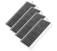 QWORK® 4 Piezas Clean Air Filtro de Carbón Activado - Compatible con Bosch HEZ9VRUD0, Siemens HZ9VRCR0, Neff Z821VR0, Gaggenau CA282111