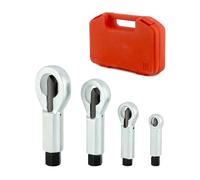 QWORK® 4 piezas tronzatuercas rompetuercas con estuche de almacenamiento, fabricado en acero, para cojinetes de alta dureza, 9-12 mm/12-16 mm/16-22 mm/ 22-27 mm