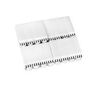 QWORK® 40 Pares tiras adhesivos para colgar cuadros - 55 mm x 16 mm - para marcos de fotos, relojes de pared, espejos de pared y mucho más (Talla M)