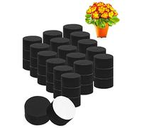 QWORK 40 pies pies para macetas, con Almohadilla autoadhesiva Fuerte para jardineras de Interior y Exterior y pies de Muebles