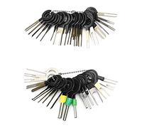 QWORK® 41 Piezas Extractor de Pines Coche, Herramienta de extracción de Conector de Cable de automóvil, para la mayoría de los terminales de Conector