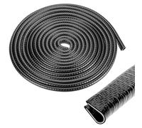 QWORK® 4M Protector de Borde Puerta en U automóviles, Protector Puerta Coche de Goma, para la mayoría de los automóviles