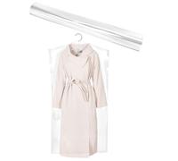 QWORK® 50 piezas fundas antipolvo desechables para ropa, plástico transparente, 60 x 100 cm