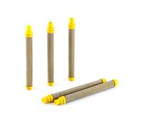 QWORK® 5Pcs 100 Mesh Pistola De Aerosol Airless Elementos Filtrantes, para Pistola de Pintura sin Aire