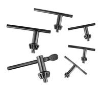 QWORK® 6 piezas llave para portabrocas, llaves de mandril de repuesto para taladro, para mandriles de taladro de 4/6/10/13/16/20 mm