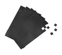 QWORK® 600 Piezas Placas Magnéticas, Imanes Autoadhesivas 10 x 10 mm, Tiras Imanes Flexibles, Pegatinas Magnéticas, para Manualidades, Oficina, Hogar