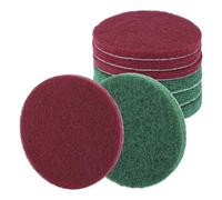 QWORK® 8 piezas de esponjas abrasivas almohadillas para pulir de 125 mm, grano P240 P400, resistentes al agua y al aceite, para amoladoras de disco y excéntricas.