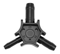 QWORK® Abocardador Multicapa para Tubería de Diámetro 16-20-25 mm - Escariador y Calibrador con Desbarbador