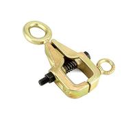 QWORK Abrazadera de tracción para reparación de carrocería automática, abrazaderas de carrocería de 2 vías superiores y rectas de 5 toneladas, abrazadera de tracción de marco autoajustable para