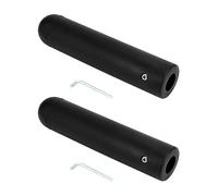 QWORK® adaptador de manga convertible, conversión de barras de 25,4 mm a barras de 50 mm, adaptador de pesas de plástico