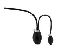 QWORK® Adaptador Universal de Fácil Admisión, Probador de Humo para Automóvil, Vejiga de Máquina de Humo, Detector de Fugas de Humo Automotriz, para 12 V Vehículos